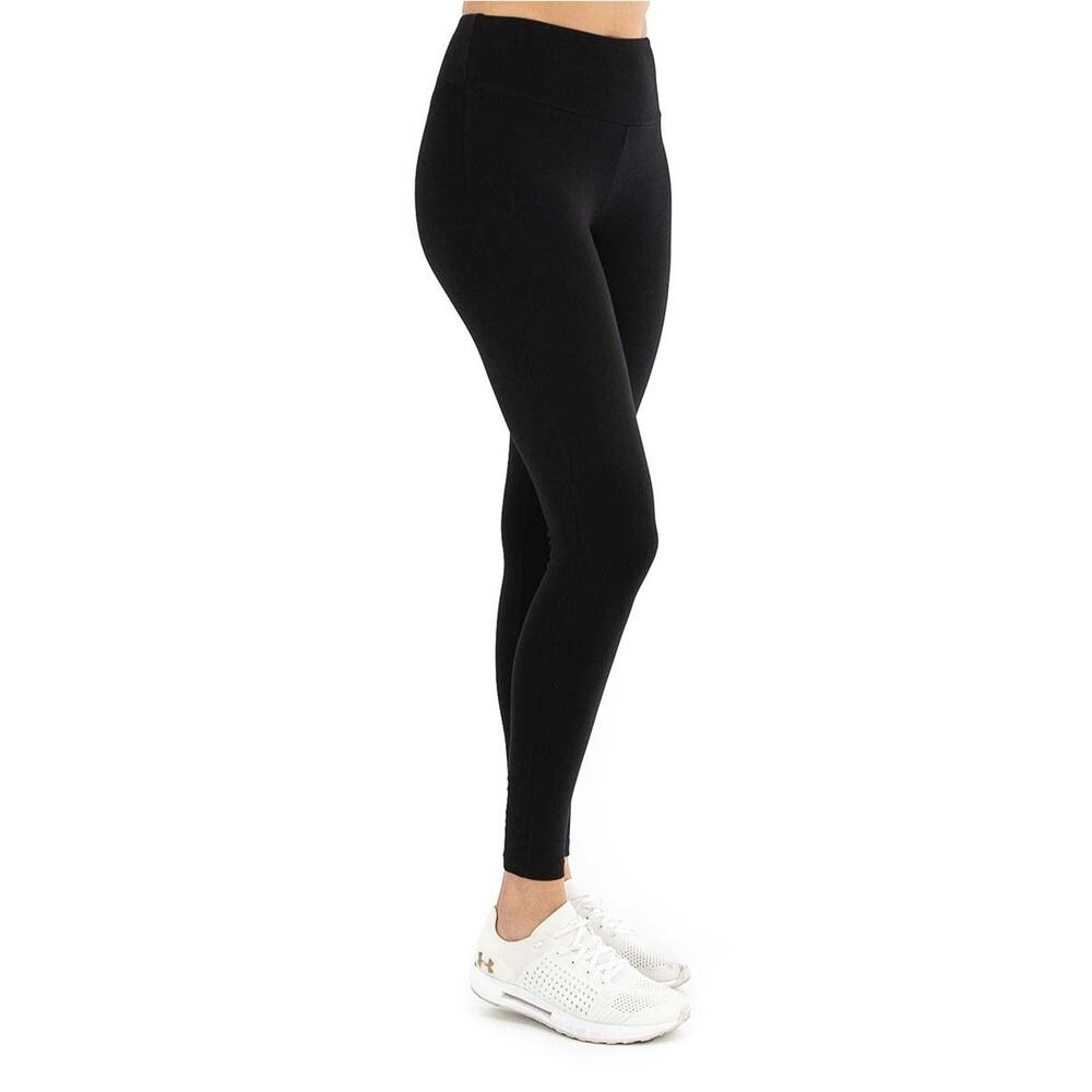 Teez-Her Black Tummy-Control Everyday Essential Crop Leggings Women's S NWT